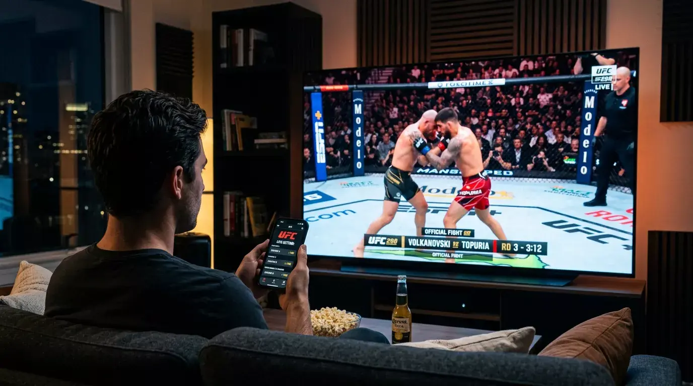 Apuestas en vivo durante combate UFC con cuotas dinámicas y análisis de momentum en tiempo real