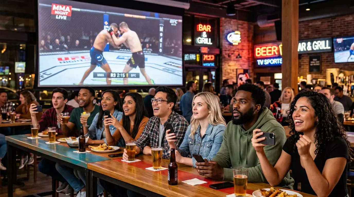 Perfil demográfico de la audiencia UFC y apostadores de MMA