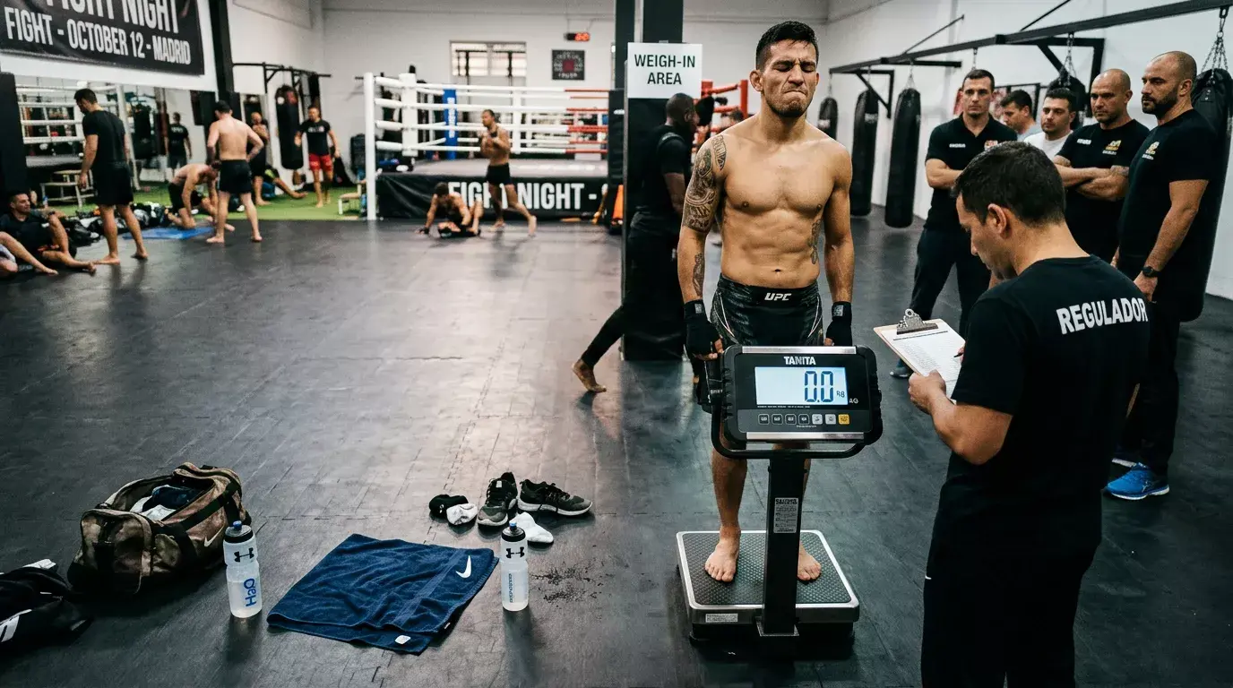 Impacto de los cambios de peso en apuestas UFC