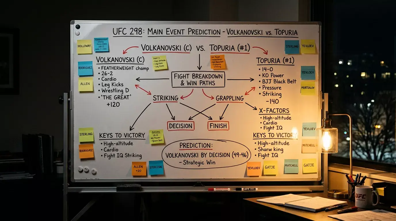 Método analítico para elaborar pronósticos de UFC